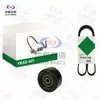 Aplicable a Nissan Tiida Polea de Diámetro Interior Pequeño Polea Tensora Juego de Poleas Juego de Accesorios