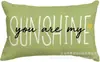 Transfronterizo Nuevo Primavera y Verano Girasol Coche Helado Flor Lino Estampado Cojín de Cintura Dormitorio Coche Decorativo Sofá