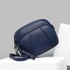 Bolso Moda Mujer Bolso para Teléfono Móvil Remache Cremallera Bolso Cuadrado Pequeño Simple Cuero Suave Bolso de Hombro Bolso Bandolera Mujer Una Pieza Cabello