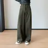 Calça de carambola resistente a amassados! Altamente recomendada, super confortável, modeladora, com bolsos, calça cargo casual para mulheres, outono, H100324
