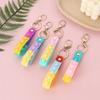 Nuevo llavero de roedor pionero con burbujas musicales de colores, llavero con colgante de pulsera, juguete de descompresión, suministro directo de fábrica.