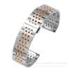 Adecuado para Huawei Gt5 Correa de Acero de Siete Hilos, Reloj Gt6 Adecuado para Rolex Correa de Reloj de Acero Inoxidable Sólido de Siete Hilos 22mm