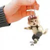 Novos ornamentos de pingente de gato para skate de acrílico plano transfronteiriços para resfriar