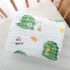 Toalha de Banho para Bebê de Gaze de Algodão Lavado de Seis Camadas, Cobertor de Bebê, Toalha Estampada com Desenho Animado, Cobertor de Bebê Respirável