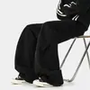 Pantalones Deportivos Casuales Estilo Americano para Hombre Otoño/Invierno 2026 - Tela de Algodón Cepillado de 320g, Moda Talla Grande