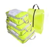 Bolsa de compresión para viaje Amazon, organizador de equipaje impermeable de gran capacidad, bolsa portátil para clasificar y empacar ropa