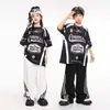 Ropa Moderna Infantil de Street Dance Hip-Hop Marca de Moda para Niños Atuendos Disfraces de Presentación de Jazz para Niñas Atuendos de Presentación de Hip-Hop
