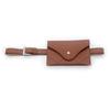 Nova bolsa feminina couro pu cinto retrô moderna cor sólida criativa transversal decorativa cinto masculino e feminino bolsa de couro