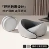 Almofada de pescoço portátil para viagem ao ar livre, almofada em forma de U para dormir em aviões, almofada de suporte para o pescoço, almofada de pescoço compacta e respirável de espuma de memória