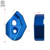 Cubierta de sensor de motocicleta adecuada para Yamaha NMAX155 AEROX155 cubierta de protección ABS del freno delantero