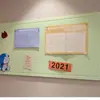 Pegatinas de Pared de Fieltro al por Mayor del Fabricante, Tableros de Fondo, Tableros de Exhibición de Fotos de Fieltro, Tableros de Corcho para Anuncios en Salones de Jardín de Infancia