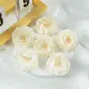 Cabezas de Flores de Peonía Artificiales A2 para Decoración de Guirnaldas de Boda, Venta Caliente Transfronteriza para Paredes de Flores DIY y Decoración de Tocados, Cabezas de Flores de Tela de Seda al por Mayor