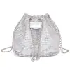 Venta al por mayor del fabricante Personalizado 2026 Nuevo Bolso Cubo de Moda Bolso de Cadena de un Solo Hombro Cruzado de Diamantes de Celebridad de Internet