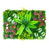 Planta Artificial Muro de Flores Muro de Flores Boda Centro Comercial Cabecera de Puerta Decoración de Flores Artificiales de Plástico Tienda Bloque Paisaje Imagen Pared de Fondo