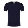 Camiseta Base de Manga Corta con Cuello Redondo de Algodón Elástico Lycra Hielo de Seda 32S Odell Ropa de Trabajo Personalizable con Impresión