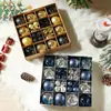 2026 Bolas de Natal Novas Bolas Acrílicas 42 Cores Enfeites para Árvore de Natal Decoração de Cena Decorações de Natal Enfeites Pendurados