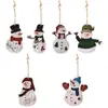 Colgantes de Decoración Navideña, Regalos para Niños, Decoraciones para Árbol de Navidad, Decoraciones para el Hogar, Colgantes de Muñeco de Nieve Navideño