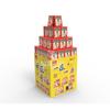 Fábrica de origen cabeza de pila de papel pegatinas de ungüento caja de promoción de Shangchao pila de papel suministros diarios cubo de exhibición de calidad de cartón corrugado