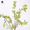 Venta directa de fábrica: flores artificiales, hortensias pequeñas en forma de bola, tallos de hortensia de múltiples cabezas, arreglos de flores artificiales realistas para decoración del hogar