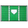 Tapete de Baseball Amazon Mais Vendido Antiderrapante Tapete de Rebatedor de Beisebol e Softbol Portátil Tapete de Arremessador de Beisebol e Softbol Tapete de Rebatedor de Beisebol