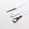 Hebilla de sujeción para línea de fisioterapia de alta calidad, conector de audio macho bañado en oro de 3.5 mm A hebilla hembra SR 4.0, hebilla para línea de fisioterapia