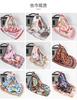 Pañuelo de Seda Pequeño Individual Personalizado Doble Estampado Pañuelo de Seda para Mujer con Estampado de Figura Logo Pañuelo Cuadrado Regalo de Vacaciones Pañuelo de Seda de Sentido Avanzado
