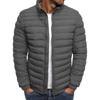 7777 Invierno Comercio Exterior Transfronterizo Atmósfera Simple Chaqueta Acolchada de Algodón para Hombre Tendencia de Moda Casual Chaqueta Acolchada de Algodón Holgada Ropa de Hombre
