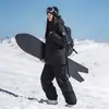 2024 Nuevo Traje de Esquí Impermeable a Prueba de Viento Cálido Traje de Esquí para Hombres y Mujeres Snowboard Doble Tabla Moda Traje de Esquí para Pareja