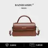 Fábrica Fonte Bolsa Canguru Barney Bolsa Quadrada Pequena Retrô Bolsa de Ombro Versátil de Nicho Bolsa Transversal para o Dia a Dia Atacado Dropshipping