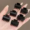 Pinza para el pelo y pendiente de doble uso transfronterizo europeo y americano ~ Pinza de garra pequeña, pinza simple para flequillo lateral, pinza superior para adultos