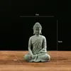 Escritorio de estilo chino, Buda Wei del Norte, estatua de Buda, micropaisaje de Buda, pecera, paisajismo, rocalla, adornos de escritorio, té, mascota, fragancia, decoración de camino