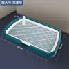 Tapete Extra Grande Plano para Inodoro de Perro, Caja de Arena para Perro Desmontable y Lavable, Bandeja a Prueba de Fugas para Mascotas Gatos y Perros Venta al por Mayor