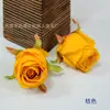 Pintura al Óleo Cabezas de Rosa, Flores Artificiales, Capullos de Flores Simulados, Decoración de Pared de Flores de Rosa, Flores de Seda, Fabricación de Ramos, Bulgaria