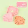 Moldes para Galletas 3D Serie Año Nuevo, Moldes Realistas para Galletas DIY con Diseño de Prensa Tridimensional, Materiales Seguros, Fáciles de Limpiar