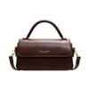 Bolso Pequeño Vintage Bolso de Mujer Nueva Moda Invierno Bolso de Hombro Cruzado Texturizado para Mujer Bolso Cuadrado Pequeño Portátil para Viajes