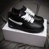 Zapatos de skate Putian puros originales con letras grandes AF1 Pippen Air Force One moda versátil casual para hombre y mujer