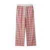Ropa Inno para Mujer Tallas Grandes, Pantalones a Cuadros Rejuvenecedores, Nuevo Estilo Veraniego con Cordón de Encaje, Pantalones Casuales Sueltos 212261