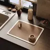 Alfombrilla para desagüe de cocina estilo americano, Alfombrilla protectora para encimera, Alfombrilla absorbente de tierra de diatomeas, Alfombrilla aislante del calor, Posavasos, Alfombrilla para cafetera