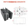 Torreta Compuesta Bmt40/45/55/65 para Fresado y Torneado Portaherramientas Fijo Diámetro Interior y Exterior Portaherramientas para Cara Cilíndrica Exterior Venta al por Mayor