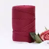 Corpo de luz grosso fio de gelo oco fio de gelo tecido à mão diy saco fio almofada fio de verão chapéu de sol fio
