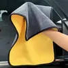 Toalha para lavagem de carro, pano para secar carro, espessado e ampliado, super absorvente, especializado para interiores de carro, pano de limpeza de carro sem fiapos
