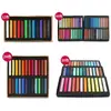 Tiza Marley 12 Colores 24 Colores 36 Colores 48 Colores Tiza 48 Colores Pintura de Color Palo Rosa Palo para Teñir el Cabello Tiza