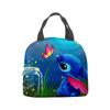 Bolsa de almuerzo Stitch de tela Oxford con dibujos animados, bolsa para conservar el calor, bolsa de aluminio para picnic, bolsa de almuerzo portátil