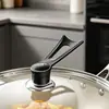 Atacado do fabricante de alças de panela de suporte estilo ocidental para uso em cozinhas domésticas e comerciais, adequadas para panelas de sopa, panelas de leite, panelas de cozinha e panelas de cozido.