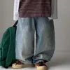 Ropa infantil Zhili pantalones vaqueros para niños 2026 otoño nuevo pantalones largos casuales para niños pantalones de moda para bebés niños primavera y otoño