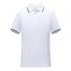 Camisa Polo Manga Corta Cuello Contrastante Solapa 185G Ropa de Grupo Ropa de Trabajo Ocio de Negocios Cómoda Color Sólido Estampado Clásico