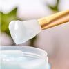 Cepillo de silicona para mascarilla facial, cabezal de cepillo suave para mascarilla facial, fácil de limpiar, cepillo especial para mascarilla de barro, cepillo de maquillaje
