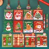 Conjunto de Presente de Natal Prêmio de Classe Lembrancinha de Festa Papelaria Desenho Animado Grande Sacola de Presente Conjunto de Papelaria de Natal para Estudantes