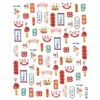 Xiaohongshu Douyin Transmissão ao Vivo Adesivos para Unhas Crianças em Relevo Adulto Capa de Celular para Unhas Acessórios para Nail Art Fabricante em Estoque