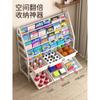 Estante de almacenamiento de juguetes para niños, estantería de almacenamiento de piso con clasificación multicapa, caja de almacenamiento de libros ilustrados para libros de refrigerios para bebés, estantería